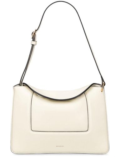 Wandler Penelope Leather Shoulder Bag - Natural