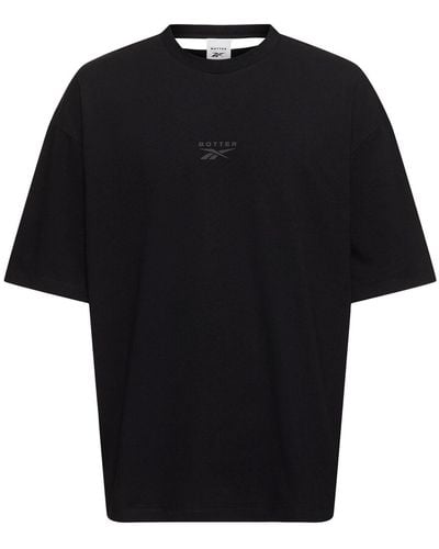 Reebok Botter Trompe L'oeil T-shirt - Black