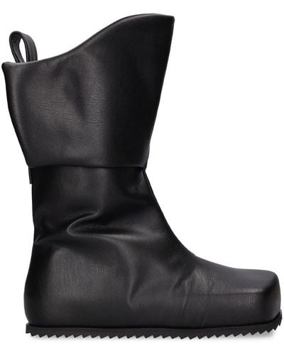 Yume Yume Truck High Faux Leather Boots - Black