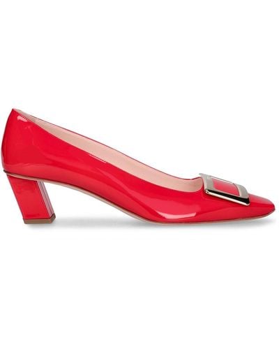 Roger Vivier Lvr Exclusive Belle Vivier Patent Heels - Red