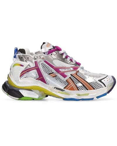 Balenciaga Baskets de course gris et e - Multicolore