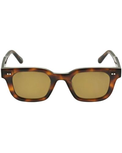 Chimi 04 Squared Acetate Sunglasses - Brown