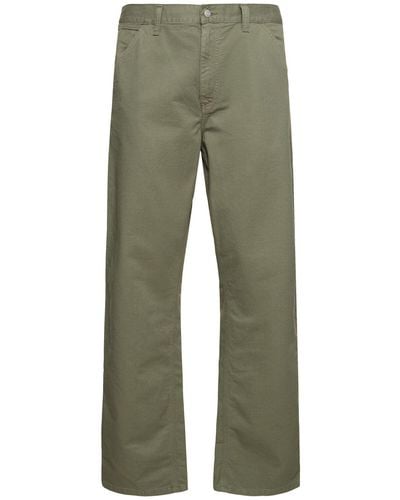 Carhartt Single Knee Denim Jeans - Green