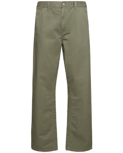 Carhartt Single Knee Denim Jeans - Green