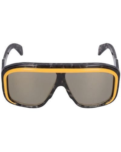 Moncler Vintage-inspired shield sunglasses - Multicolore