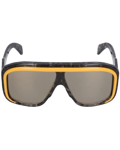 Moncler Sonnenbrille Im Vintage-stil - Mehrfarbig