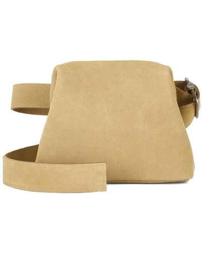 OSOI Mini Brot Leather Shoulder Bag - Natural