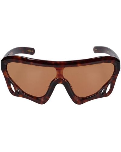 FLATLIST EYEWEAR Spider Worldwide Beetle Sunglasses - Brown