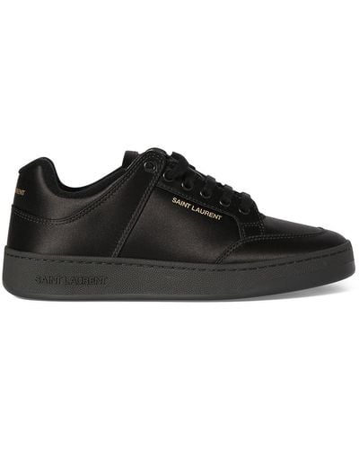 Saint Laurent Sneakers en viscose mélangée sl61 20 mm - Noir