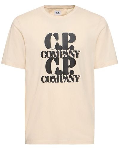 C.P. Company Graphic T-shirt - Natural