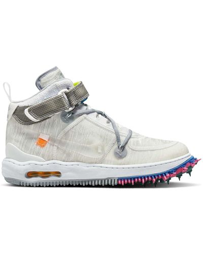 NIKE X OFF-WHITE Air Force 1 Mid Sneakers - Weiß