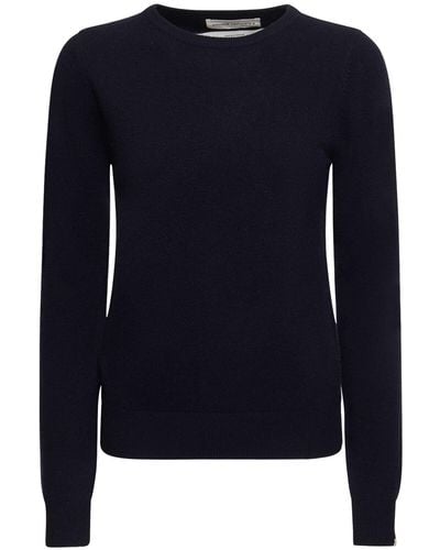 Extreme Cashmere Strickpullover Aus Kaschmirmischung - Blau