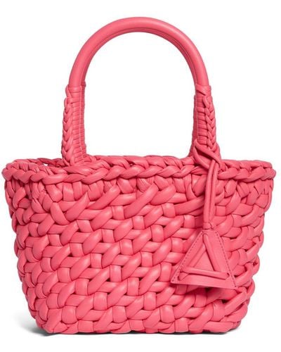 Alanui Small Icon Leather Bag - Pink