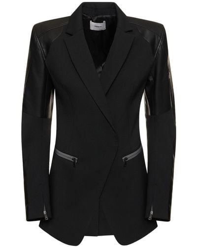 Coperni Tailored viscose blend jacket - Nero
