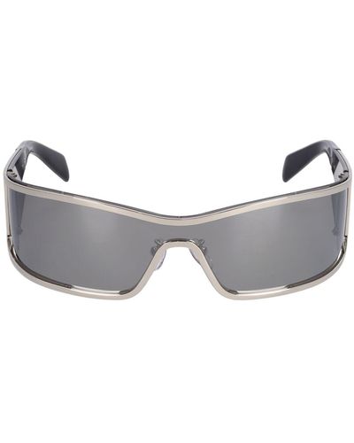 Blumarine Masken-sonnenbrille Aus Acetat - Grau