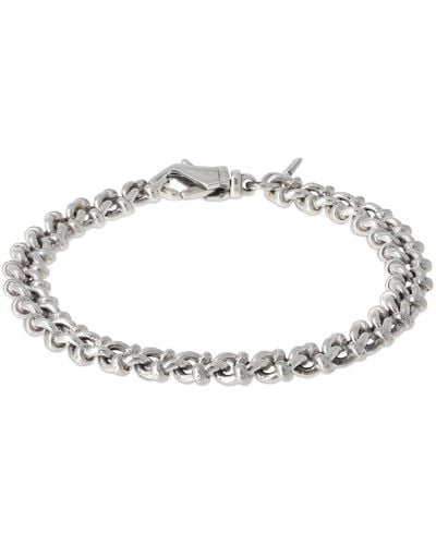 Emanuele Bicocchi Knot Chain Bracelet - White