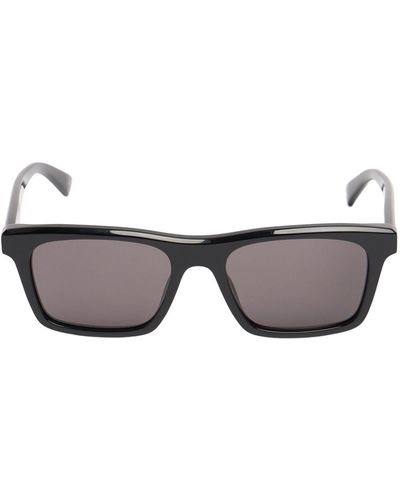 Alexander McQueen Am0472s Acetate Sunglasses - Black