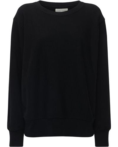 Les Tien Cotton Sweatshirt - Black