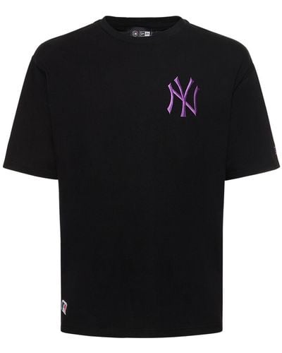 KTZ Ny Yankees League Essentials T-shirt - Black