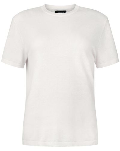 Nagnata T-shirt "highlighter" - Weiß