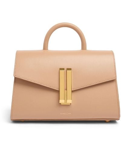 DeMellier London Midi Montreal Smooth Leather Bag - Natural