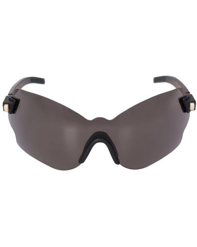 Kuboraum E51 Mask Acetate Sunglasses - Grey