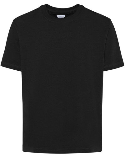 Bottega Veneta T-shirt en jersey de coton léger sunrise - Noir
