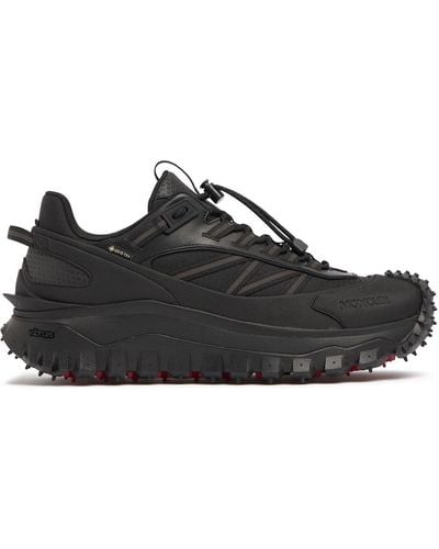 Moncler 4.5Cm Trailgrip Gtx Tech Sneakers - Black