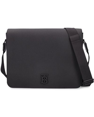 Burberry Bolso messenger Alfred mediano - Negro