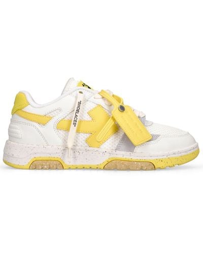 Off-White c/o Virgil Abloh Zapatillas slim Out of Office - Amarillo