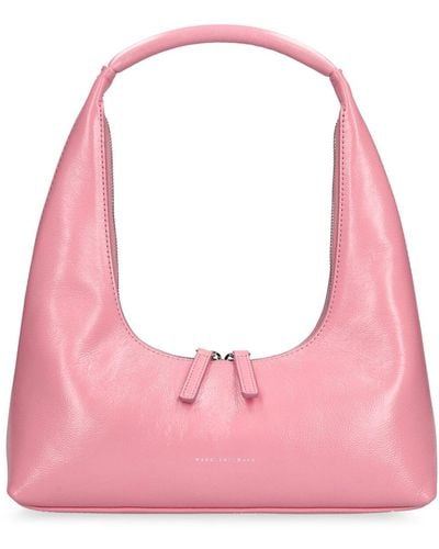Marge Sherwood Hobo Leather Shoulder Bag - Pink