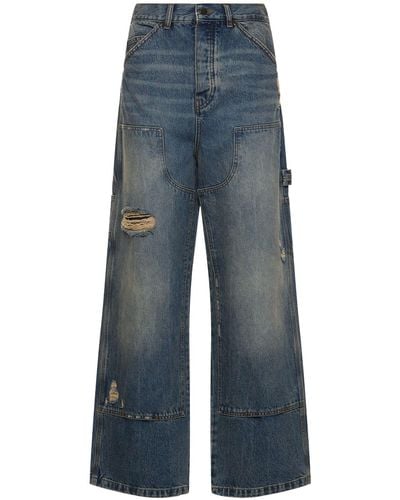 Marc Jacobs Grunge Oversize Carpenter Jeans - Blue