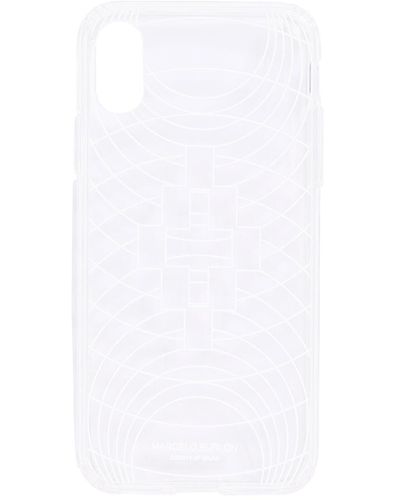 Marcelo Burlon Cover iphone x/xs in techno - Bianco