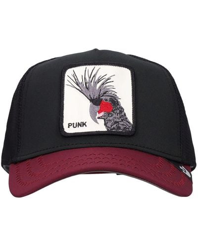 Goorin Bros The Punk Trucker Hat W/Patch - Black