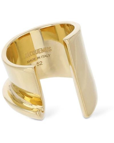 Jacquemus Ring "la Bague J" - Mettallic