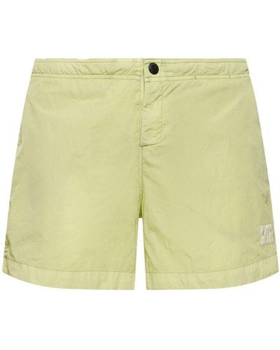 C.P. Company Eco-chrome R Swim Shorts - Yellow