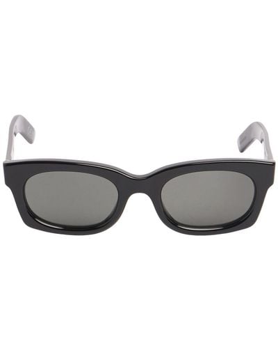 Retrosuperfuture Ambos Squared Acetate Sunglasses - Gray