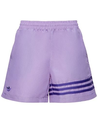 adidas Originals Stripes Shorts - Purple