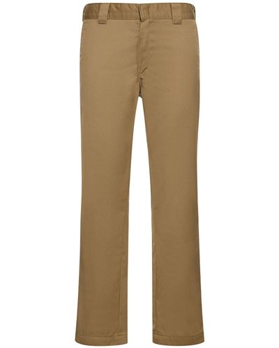 Carhartt Master Rinsed Cotton Blend Pants - Natural