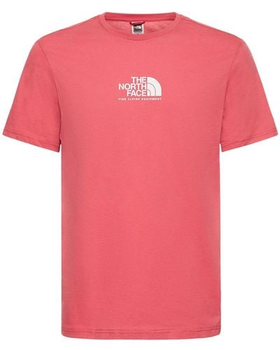 The North Face Fine Alpine Equipt 3 T-shirt - Pink