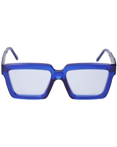 Kuboraum K26 Squared Acetate Optical Glasses - Blue