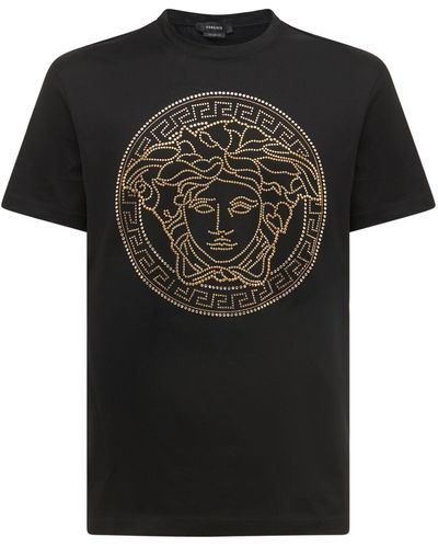 Versace メドゥーサ Tシャツ - ブラック