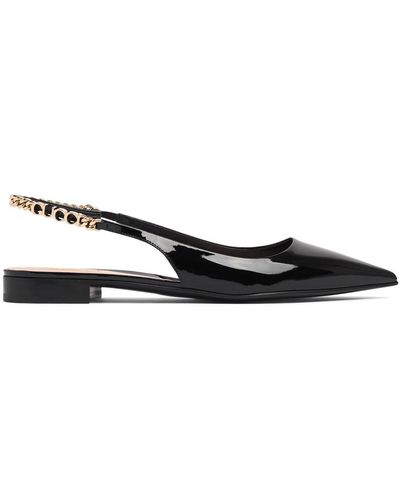 Gucci Zapatos ballet planos de piel 15mm - Negro