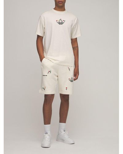 adidas Originals T_shirt "trefoil Bloom" - Weiß
