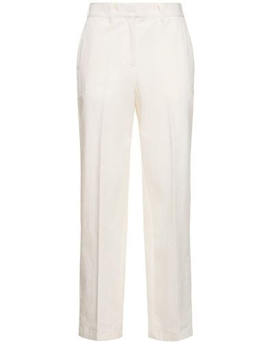 DUNST Pantalon chino summer - Blanc