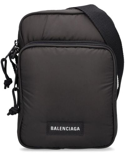 Balenciaga Explorer クロスボディジップポーチ - ブラック