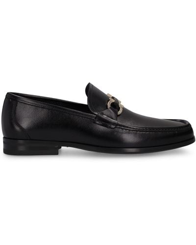 Ferragamo Mocassins en cuir grandioso - Noir