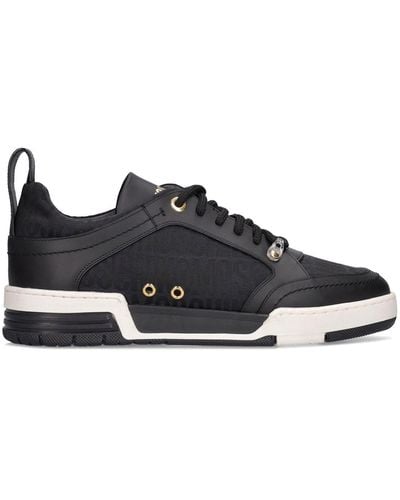 Moschino Sneakers con logo jacquard - Nero