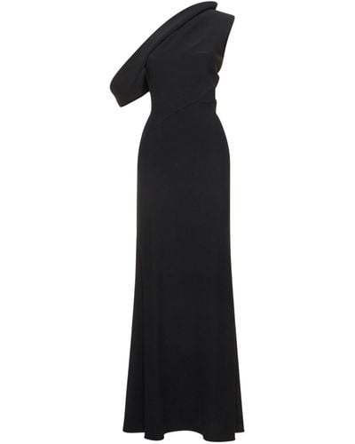 Alexander McQueen Viscose Blend Dress - Black