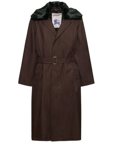 Burberry Trench in cotone - Marrone